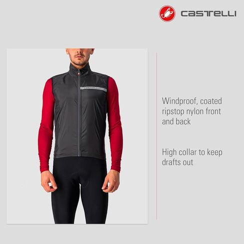 Castelli Cycling Squadra Stretch Vest for Road and Gravel Biking I Cycling in Kuwait
