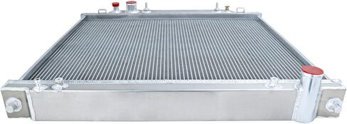 3 Row All Aluminum Radiator Compatible with 1999-2005 Ford F-250 F-350 Super Duty Excursion F-450 with 6.8L 7.3L Powerstroke Engine in Saudi Arabia