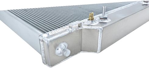 3 Row All Aluminum Radiator Compatible with 1999-2005 Ford F-250 F-350 Super Duty Excursion F-450 with 6.8L 7.3L Powerstroke Engine in Saudi Arabia