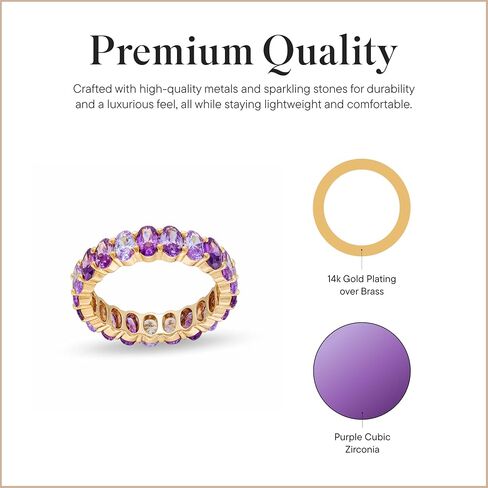 Rocksbox Emily Women's Ring with Clear CZ Crystals - Premium Quality Jewelry in Saudi Arabia