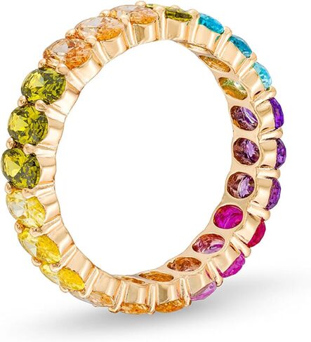 Rocksbox Emily Women's Ring with Clear CZ Crystals - Premium Quality Jewelry in Saudi Arabia