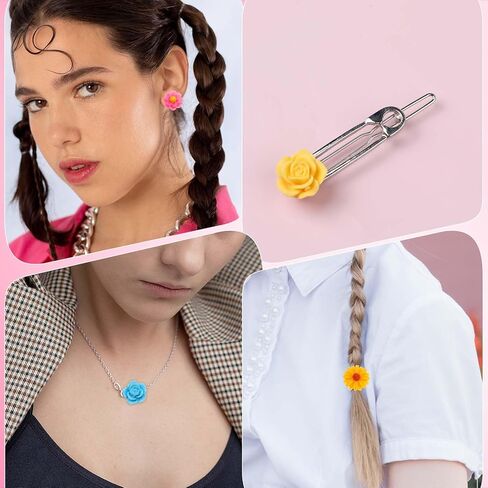 150 قطعة من simarro سحر زهرة الراتنج الصغيرة، كبوشن راتنج مسطح على شكل زهور الأقحوان ألوان مختلطة سحر زهرة الأقحوان من الراتنج الوحل لإكسسوارات الشعر اليدوية اليدوية in Kuwait