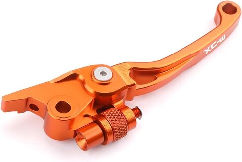 Motorcycle Pivot Brake Clutch Levers Compatible with K.T.M 150 250 300 XC-W TPI 2014-2023 | 450 500 XCW 2014-2016 | Front Handles Levers 150/250/300 XCW-TPI Accessories (Orange) in Saudi Arabia