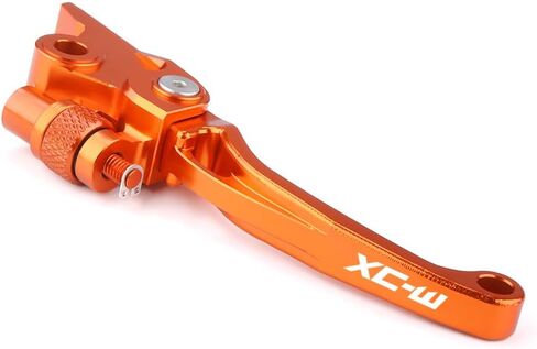 Motorcycle Pivot Brake Clutch Levers Compatible with K.T.M 150 250 300 XC-W TPI 2014-2023 | 450 500 XCW 2014-2016 | Front Handles Levers 150/250/300 XCW-TPI Accessories (Orange) in Saudi Arabia