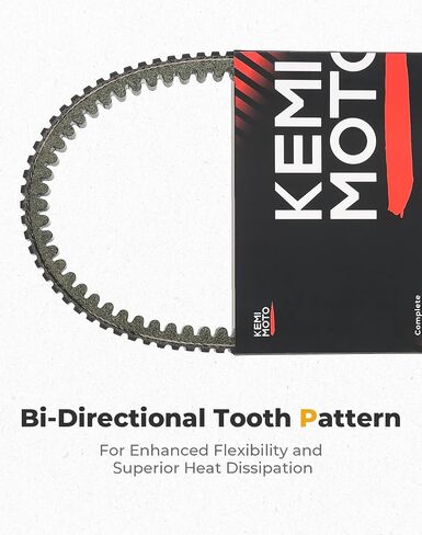 KEMIMOTO UTV Drive Belt – High-Durability Carbon Construction 3211202, Compatible with Polaris RZR PRO XP/4,2020-2025, Turbo R/4, Turbo S/4 – Direct Replacement for OEM 3211202 in Saudi Arabia