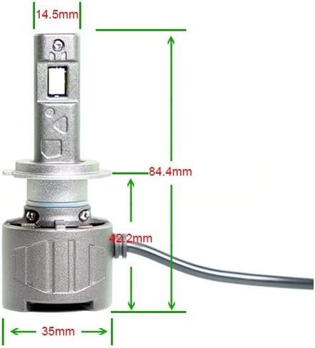 DDM Tuning Saber 65W ProX LED Kit, 14000LM, 6000K, Pair-FBA (H7) in Saudi Arabia