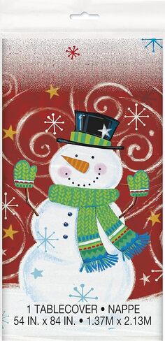 Unique Frosty Fun Snowman Honeycomb Decorations - 7" (4 Count) - Multicolor, Perfect for Holiday Season Festivities in Saudi Arabia