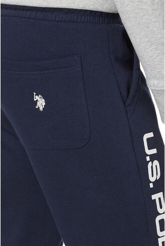 U.S. Polo Assn. Men's Graphic Print Fleece Knit Jogger Pants in Saudi Arabia