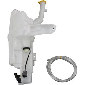TRQ Windshield Washer Reservoir Compatible with 2010-2013 Mazda 3