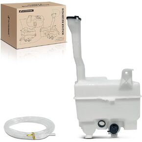 A-Premium Replacement Windshield Washer Reservoir Tank with (Washer Pump/Filler Neck/Cap/Hose/Bracket) Compatible with Select Toyota & Lexus Models - 12-17 Camry, 13-18 Avalon, 16-17 ES350