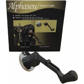 Alphasew replacement Singer 221/222 Featherweight Hand Crank