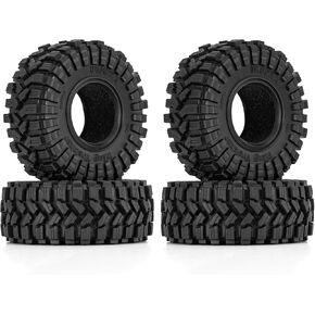 INJORA King Trekker S5 1.3" All Terrain Tires for 1/18 1/24 RC Crawler Car Upgrade(T1314)