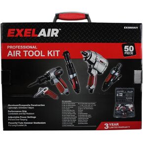 مجموعة ادوات الهواء الاحترافية من ميلتون EX5005KIT 50 قطعة