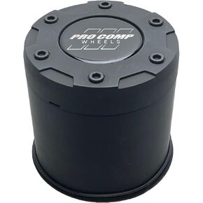 PRO COMP Flat Black Push Thru Wheel Center Cap 8515042 Resin Logo