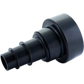 POWERTEC 70297V Modular Step 4 in 1 Adapter - Shop Vac Dust Collector Hose Fitting, 1 PK