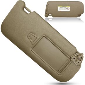 Sun Visor for Hyundai Elantra 2007 2008 2009 2010 Replace 852012H0208M with Makeup Mirror Beige (Beige(Left & Right Side))