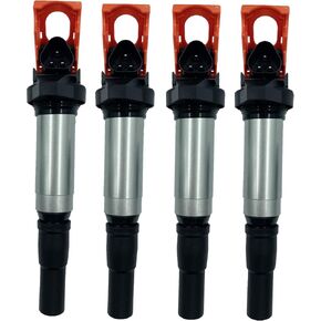 HIGH ENERGY Ignition Coil Pack Of 4 Compatible with Mini R55 R56 R57 R58 R59 R60 R61 For BMW 1 Series F20 F30 F35 FOR Citroen Peugeot 1.6T 1.8T N13 N14 N18 UF598 12137575010
