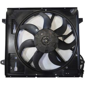 TYC 624080 Cooling Fan Assembly Compatible with 2012-2018 Jeep Wrangler, Black