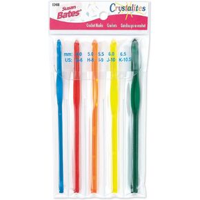 Crystalites 12408 Acrylic Crochet Hook Gift Set