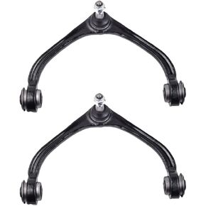 K620006 Front Upper Control Arms with Ball Joint Bushing Compatible With Selected 2005 2006 2007 2008 2009 2010 Dodge Dakota, 2006 2007 2008 2009 Mitsubishi Raider, 2011 Ram Dakota