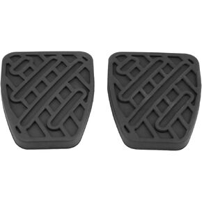 Brake Clutch Pedal Pad, 46531JD00A 1 Pair of Auto Brake Clutch Pedal Pad Cover for Nissan Qashqai 2007-2016 Rubber