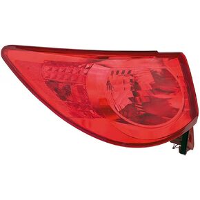 For Chevy Traverse Outer Tail Light Assembly 2009 10 11 2012 Driver Side For GM2800238 | 15912687
