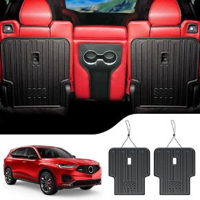 Cargo Mat Compatible with 2022-2025 Acura MDX Cargo Liner with Backrest Mat 2 in 1 Mat TPE All Weather Protection Black Rear Cargo Liners for 2024 2025 Acura MDX Accessories