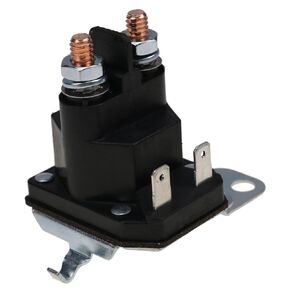 Starter Solenoid 762-1261-211-50 762-1261-211-51, 12V 100A 4 Terminals Lawn Mower Solenoid Compatible with MTD Lawn Mower Tractors, Replace Trombetta 862-1241-211-12 Craftsman 532192507