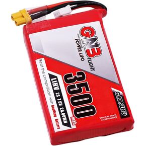 GAONENG GNB 2S 3500mAh 7.6V HV LiPo Battery for Frsky ACCST Taranis QX7 Frsky Remote Control