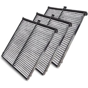FRIDEE Cabin air filter for Mazda 3 (14-18) Mazda 6 (14-21) CX-5 (13-23) (3 Pack,Carbon)