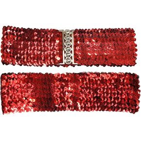 CRIZAN Womens Sequins Dance Dress Belly Chain Body Chain Jewelry