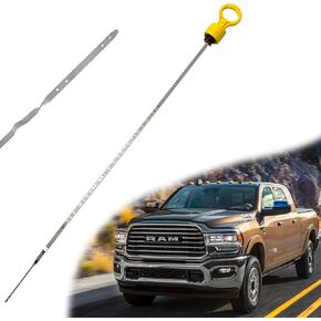 Transmission Fluid Dipstick Compatible with Dodge Ram 2500 3500 2007-2022 6.7L 68RFE Replacement Transmission Fluid Level Indicator 53034117AB