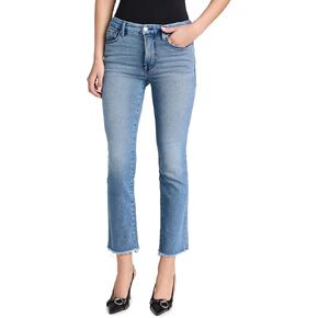 Good American Women's Good Straight Split Pockets Jeans