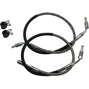 1930752 1930753 Front Left & Right Brake Hose Line for Polaris Sportsman Xplorer Big Boss Magnum Trail Boss Trail Blazer Xpress Scrambler Sport Xpedition Worker 500 400 250 300 325 350 425 335 455