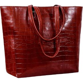 ANTONIO VALERIA Gift For Mothers Day Alexis Leather Tote/Top Handle Shoulder Bag for Women