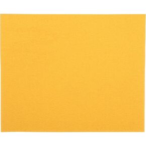 3M Gold Abrasive Sheet, 02549, P80 grade, 9 in x 11 in, 50 sheets per pack
