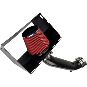 Cold Air Intake Kit with Filter Heat Shield for 2003-2008 R-a-m 1500 4.7L 5.7L V8, 2003-2008 R-a-m 2500 5.7L V8 (Red)