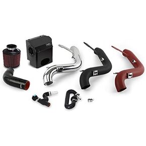 Mishimoto MMAI-FIST-16WRD Performance Air Intake Compatible With Ford Fiesta ST 2016-2019 Red