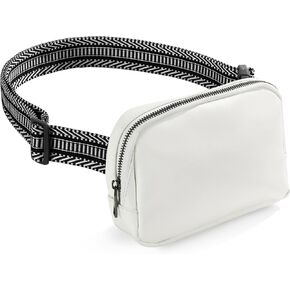 Belt Bag for Women Unisex Mini Fanny Pack Dupes Fanny Pack Crossbody Bags for Women Men Everywhere Waist Pack with Adjustable Strap (White-)