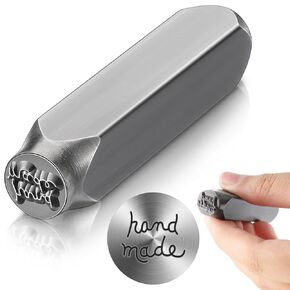 1/4" Jewelry Metal Stamp, Boho Theme Steel Design Stamp Crafts Metal Stamp Punch Metal Design Stamps Punch Stamping Tool for Making Custom Jewelry and Stamping Soft Metals
