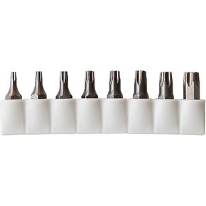 VEGA TORX Security Bit Set. Professional Grade 1" TORX Security Bit Set (T08, T10, T15, T20, T25, T27, T30, T40) 125TTXA