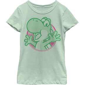 Nintendo Girl's Neon Yoshi T-Shirt