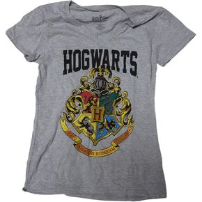 Harry Potter Hogwarts School Crest Juniors Tee T-Shirt Licensed