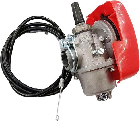 Carburetor Carb and Throttle Cable Red Replacement for 2 Stroke Engine Motorized Bicycle Bike in Saudi Arabia
