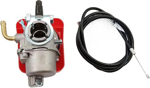 Carburetor Carb and Throttle Cable Red Replacement for 2 Stroke Engine Motorized Bicycle Bike in Saudi Arabia