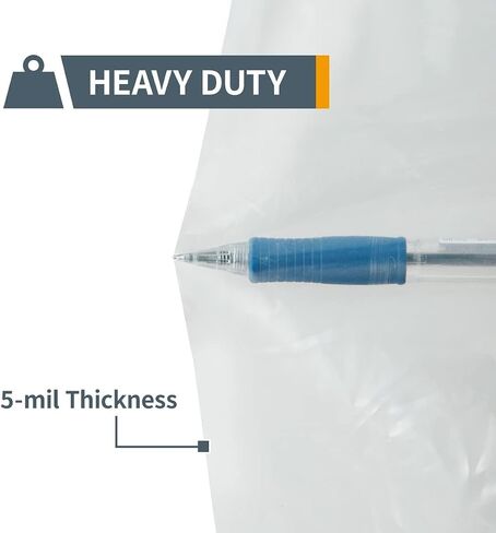 POWERTEC 70333 Dust Collector Bag, 21" x 31", 1 Micron Filter, For JET, Grizzly, Shop Fox, Wen, Harbor Freight, and POWERTEC DC-1512 in Saudi Arabia