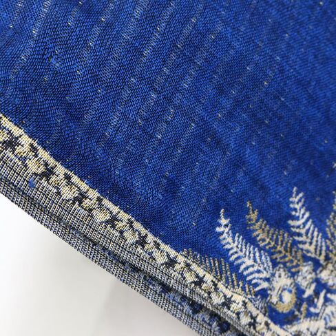 Pashmina Scarf Shawl Bohemian Women Wedding Wrap Stole with Fringes Single Jacquard in Saudi Arabia