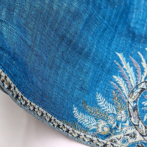 Pashmina Scarf Shawl Bohemian Women Wedding Wrap Stole with Fringes Single Jacquard in Saudi Arabia