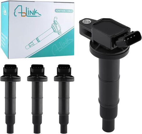 4PCS UF333 Ignition Coil Pack 2.4L L4 For Toyota Camry Corolla Highlander Matrix Rav4 Solara Lexus HS250h Scion TC XB Pontiac Vibe UF-333 IC463 IC465 IC574 in Kuwait