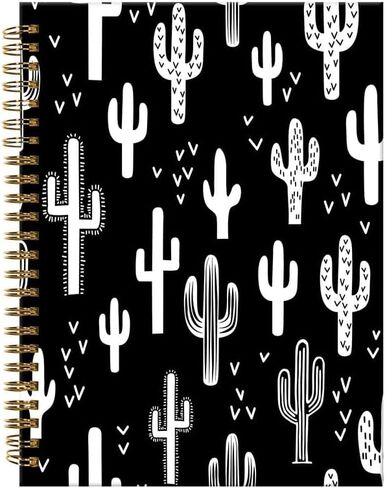 Spiral Journal Notebook,A5 Hardcover Lined Journals for Women Girl 6 x 8.3 in,120 Pages Thick Paper,Cute College Ruled Writing Notebook for Gifts Office Work School(Tropical Summer Island Palm Tree) in Kuwait
